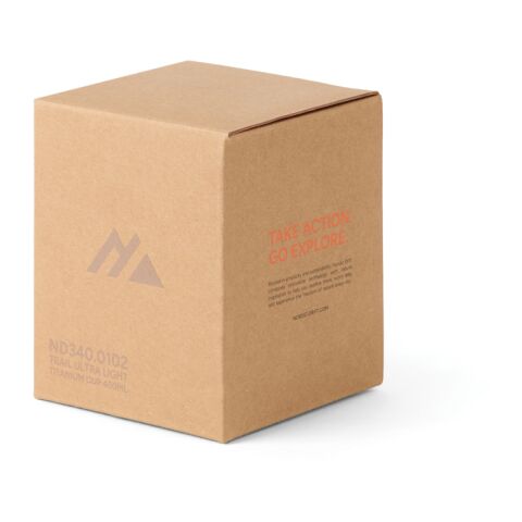 Nordic Drift Trail Ultraleichte Titan-Becher 450ml silber | ohne Werbeanbringung | Nicht verfügbar | Nicht verfügbar