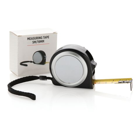 Maßband 5m/19mm schwarz | ohne Werbeanbringung | Nicht verfügbar | Nicht verfügbar