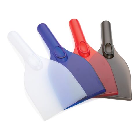 Eiskratzer semi-transparent rot | ohne Werbeanbringung | Nicht verfügbar | Nicht verfügbar