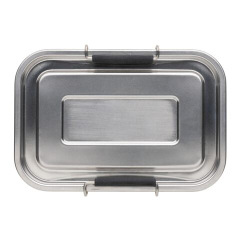 Auslaufsichere Lunchbox aus RCS recyceltem Stainless Steel silber | ohne Werbeanbringung | Nicht verfügbar | Nicht verfügbar