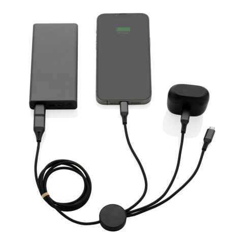 Terra 120cm 6-in-1-Kabel aus RCS recyceltem Aluminium grau | ohne Werbeanbringung | Nicht verfügbar | Nicht verfügbar