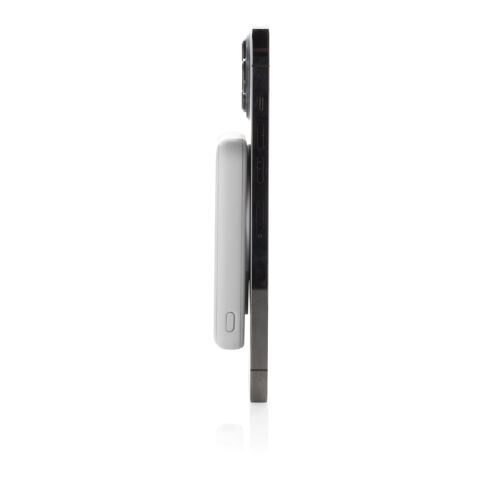 Stellar 5.000mAh 5W magnetische Powerbank aus RCS rec. ABS weiß | ohne Werbeanbringung | Nicht verfügbar | Nicht verfügbar