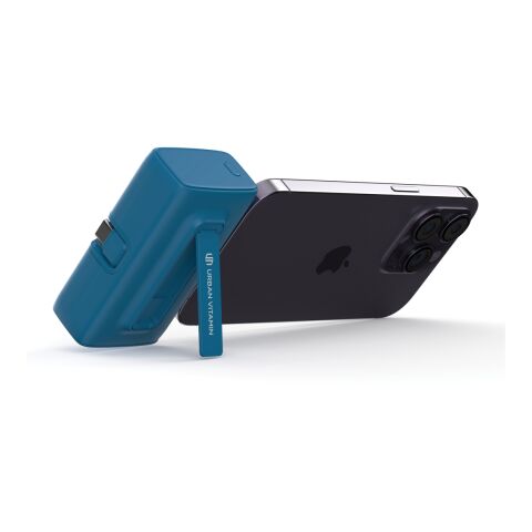 Urban Vitamin Los Angeles 20W Powerbank aus RCS rec. Plastik blau | ohne Werbeanbringung | Nicht verfügbar | Nicht verfügbar
