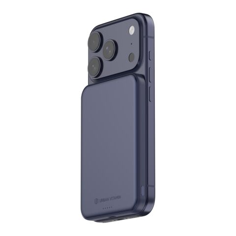 Urban Vitamin Pomona 5000mAh Qi2.2 25W magnetische Powerbank blau | ohne Werbeanbringung | Nicht verfügbar | Nicht verfügbar