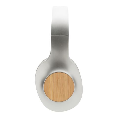 Dakota Bambus kabelloser Kopfhörer grau-grau | ohne Werbeanbringung | Nicht verfügbar | Nicht verfügbar