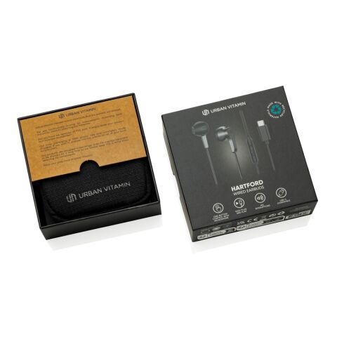 Urban Vitamin Hartford kabelgebundene RCS In-Ear-Kopfhörer schwarz