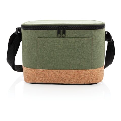 Two-Tone Kühltasche mit Korkdetails grün | ohne Werbeanbringung | Nicht verfügbar | Nicht verfügbar | Nicht verfügbar