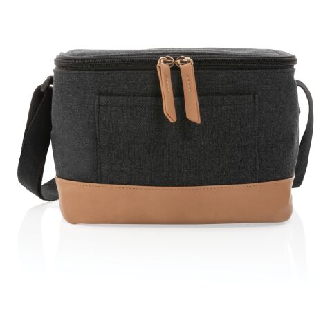 Impact AWARE™ 16 oz. rCanvas Kühltasche 6 Dosen schwarz | ohne Werbeanbringung | Nicht verfügbar | Nicht verfügbar