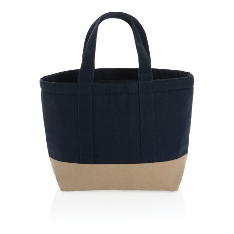 Impact Aware™ 285g/m² ungefärbte rCanvas-Kühltasche marineblau | ohne Werbeanbringung | Nicht verfügbar | Nicht verfügbar