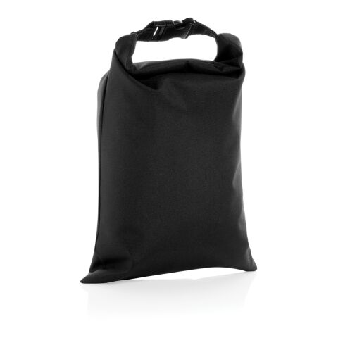Snackstrap faltbarer Lunchbag aus AWARE™ rPET 30 x 20cm schwarz
