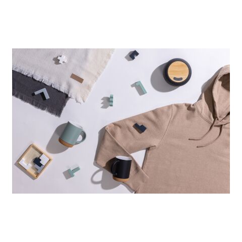 Keramikbecher mit Korkboden, 280ml grün | ohne Werbeanbringung | Nicht verfügbar | Nicht verfügbar