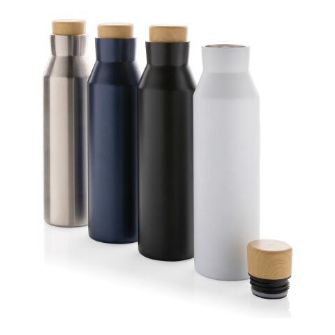 Gaia Vakuumflasche aus RCS recyceltem Stainless-Steel silber | ohne Werbeanbringung | Nicht verfügbar | Nicht verfügbar