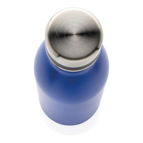 Deluxe Wasserflasche aus RCS recyceltem Stainless-Steel blau | ohne Werbeanbringung | Nicht verfügbar | Nicht verfügbar