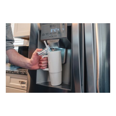 Tana Becher aus RCS recyceltem Kunststoff mit Griff 900ml weiß | ohne Werbeanbringung | Nicht verfügbar | Nicht verfügbar