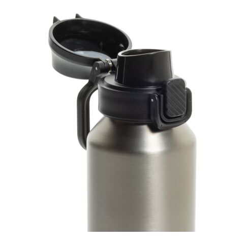 Via RCS Re-Steel Sportflasche mit Verschluss, 600ml silber | ohne Werbeanbringung | Nicht verfügbar | Nicht verfügbar