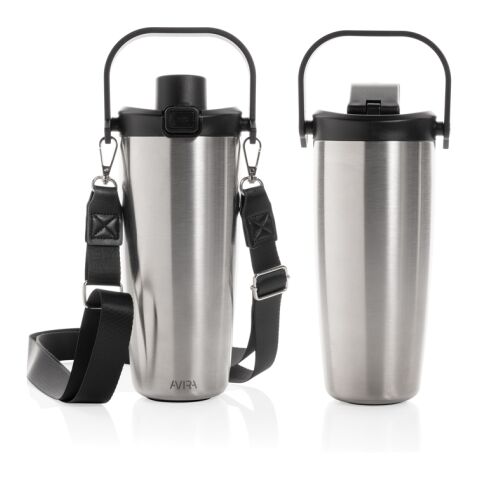 Avira Ayala Crossbody Duosip Becher aus RCS rec. Stahl silber | ohne Werbeanbringung | Nicht verfügbar | Nicht verfügbar