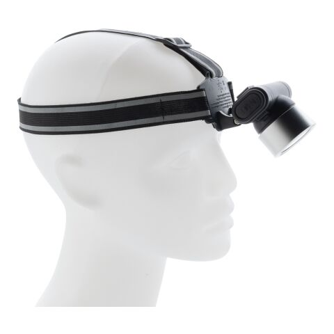 Everest Kopflampe silber-schwarz | ohne Werbeanbringung | Nicht verfügbar | Nicht verfügbar