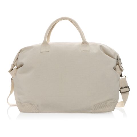 Kezar AWARE™ 500g/m² Wochenendtasche aus recyceltem Canvas weiß | ohne Werbeanbringung | Nicht verfügbar | Nicht verfügbar | Nicht verfügbar