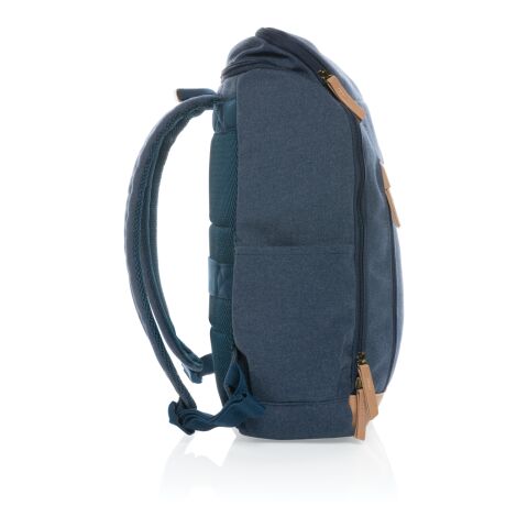 Impact AWARE™ 16 oz. rCanvas 15&quot; Laptop-Rucksack blau | ohne Werbeanbringung | Nicht verfügbar | Nicht verfügbar | Nicht verfügbar