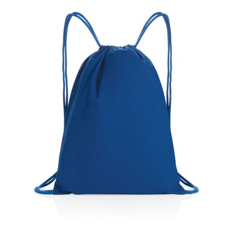 Impact AWARE™ recycelter Baumwoll-Sportbeutel 145gr blau | ohne Werbeanbringung | Nicht verfügbar | Nicht verfügbar | Nicht verfügbar