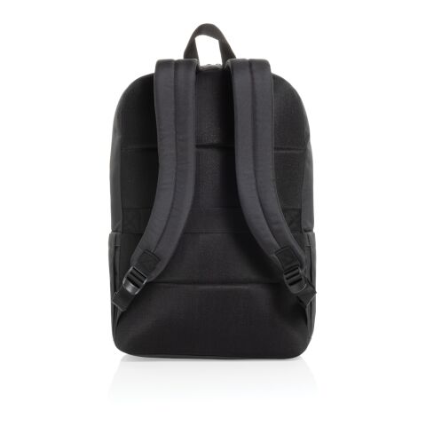 CityPack AWARE™ RPET Business 15,6&quot;-Laptop-Rucksack schwarz | ohne Werbeanbringung | Nicht verfügbar | Nicht verfügbar