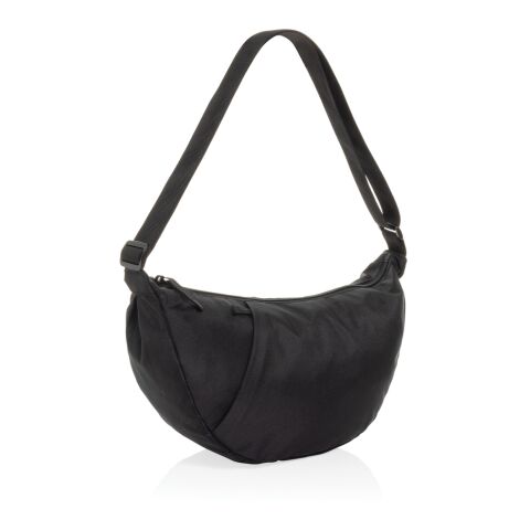 Crescent XL AWARE™ RPET Half-Moon Sling Tasche schwarz | ohne Werbeanbringung | Nicht verfügbar | Nicht verfügbar | Nicht verfügbar