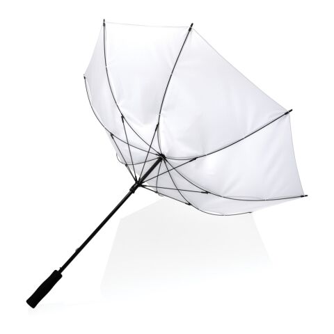 23&quot; Impact AWARE™ RPET 190T Stormproof-Schirm weiß | ohne Werbeanbringung | Nicht verfügbar | Nicht verfügbar