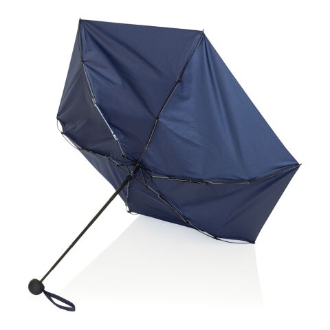 19,5“manueller Super-Mini-Schirm aus Aware™ rPET 190T Pongee navy blau | ohne Werbeanbringung | Nicht verfügbar | Nicht verfügbar
