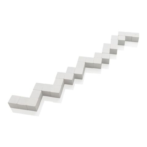 Denkspiel aus Holz in Canvas-Tasche weiß | ohne Werbeanbringung | Nicht verfügbar | Nicht verfügbar