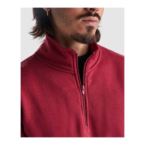 Aneto Pullover mit Viertelreißverschluss Standard | heather grau | S | ohne Werbeanbringung | Nicht verfügbar | Nicht verfügbar | Nicht verfügbar