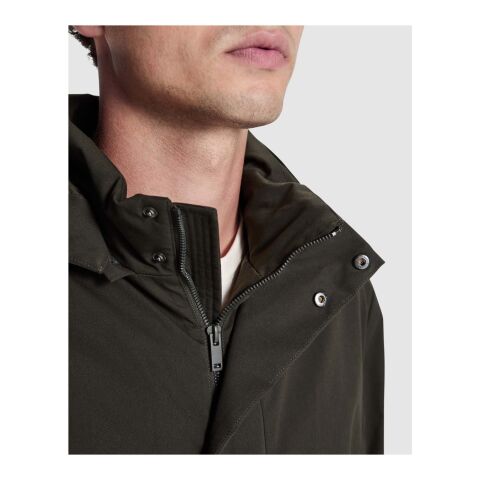 Dome wattierte Parka-Jacke Unisex Navy Blue | S