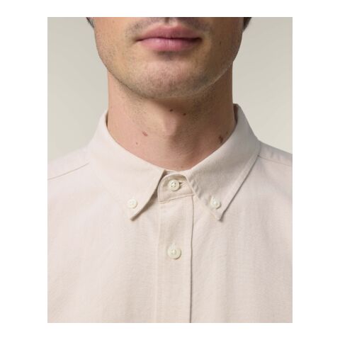 Stanley&amp;Stella - Stanley Oxford Shirt beige | XXL | ohne Werbeanbringung