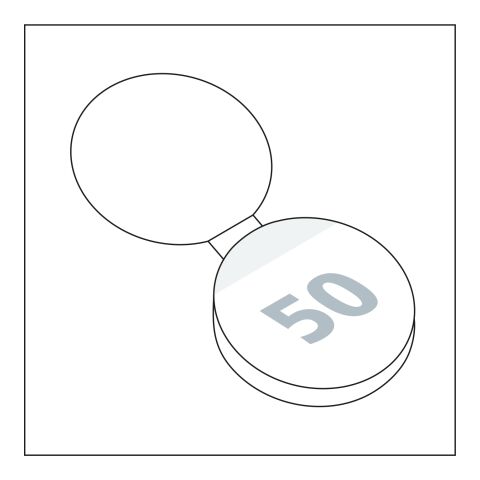 Haftnotizblock Cover Form formgestanzt Karton-Umschlag 66 × 66 mm | Nicht verfügbar | ohne Werbeanbringung | ohne Werbeanbringung | Herz