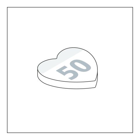 Haftnotizblock Form 100 × 72 mm formgestanzt 80 × 66 mm | ohne Werbeanbringung | 50.0 | Haus