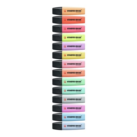STABILO BOSS ORIGINAL Pastel Leuchtmarkierer hellblau | ohne Werbeanbringung | Nicht verfügbar | Nicht verfügbar