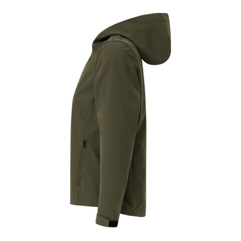 Iqoniq Makalu Damen Softshelljacke aus recyceltem Polyester grün | L