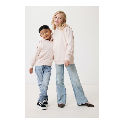 Iqoniq Yengo KidsHoodie mit Seitentaschen aus rec. Baumwolle wolkenrosa | 11-12 | ohne Werbeanbringung | Nicht verfügbar | Nicht verfügbar | Nicht verfügbar