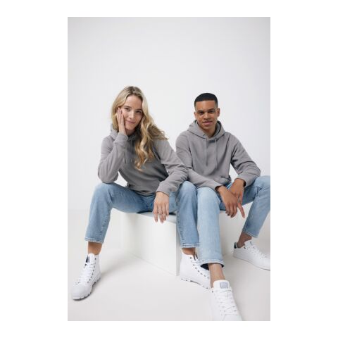 Iqoniq Trivor Mikrofleece-Kapuzen-Pulli aus recyc. Polyester grau | XS | ohne Werbeanbringung | Nicht verfügbar | Nicht verfügbar | Nicht verfügbar