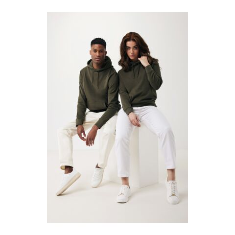 Iqoniq Rila Lightweight Hoodie aus recycelter Baumwolle grün | S | ohne Werbeanbringung | Nicht verfügbar | Nicht verfügbar | Nicht verfügbar