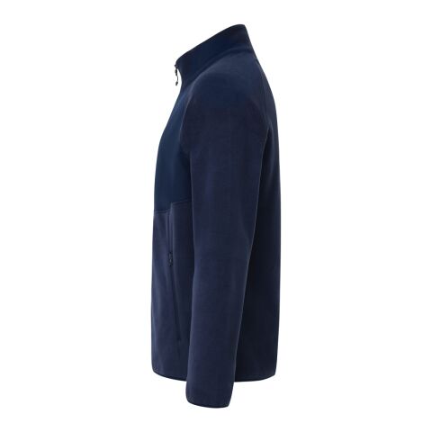 Iqoniq Talung Mikrofleece Jacke aus recyceltem Polyester navy blau | XXS