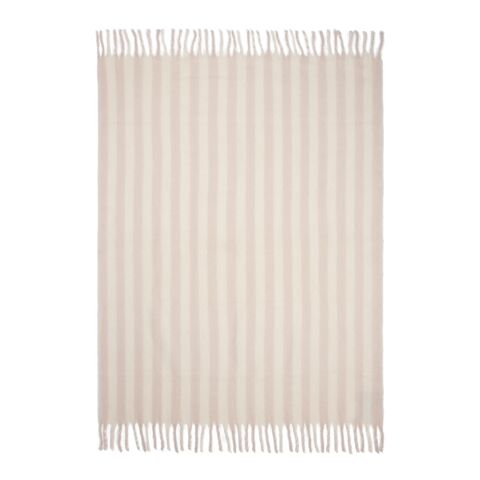 VINGA Lioro Decke aus GRS Wollmischung beige