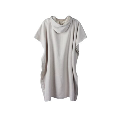 VINGA Tolo Hamam Frottee Strandponcho grau-off white | ohne Werbeanbringung | Nicht verfügbar | Nicht verfügbar | Nicht verfügbar