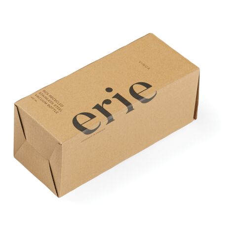 VINGA Erie 450ml Vakuumflasche aus RCS recyceltem Stahl silber | ohne Werbeanbringung | Nicht verfügbar | Nicht verfügbar