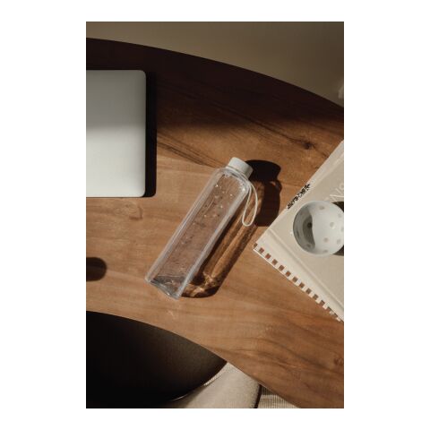 VINGA Arch 550ml Flasche aus RCS recyceltem PET weiß | ohne Werbeanbringung | Nicht verfügbar | Nicht verfügbar