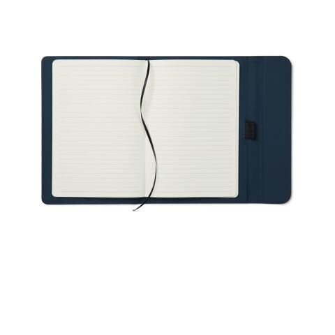 VINGA Baltimore GRS-zertifiziertes Papier &amp; PU-Notizbuch navy blau | ohne Werbeanbringung | Nicht verfügbar | Nicht verfügbar