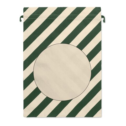 Beutel mit Kordelzug Xmas grün | ohne Werbeanbringung | Nicht verfügbar | Nicht verfügbar | Nicht verfügbar