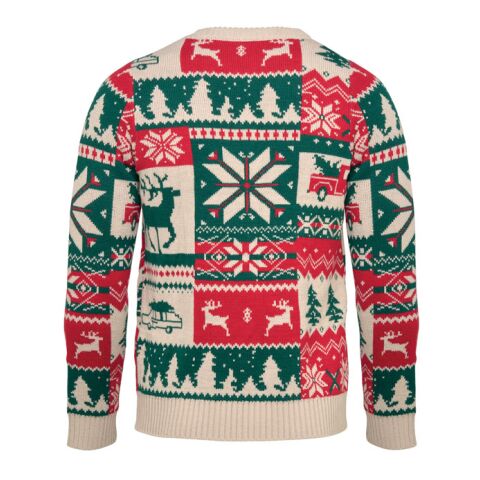 Weihnachtspullover S-M beige