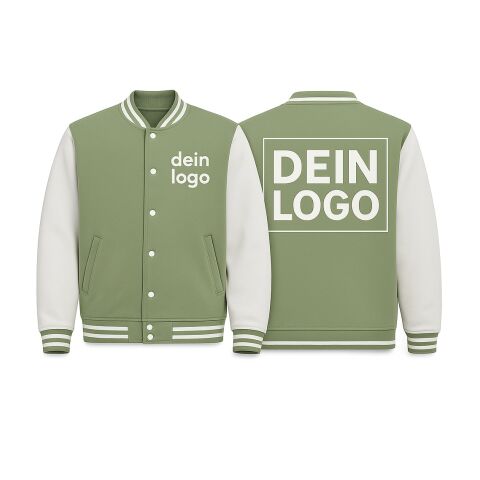 College Jacket in Sonderfarbe PMS Wunschfarbe | M | ohne Werbeanbringung | ohne Werbeanbringung | ohne Werbeanbringung | Wie Hauptfarbe