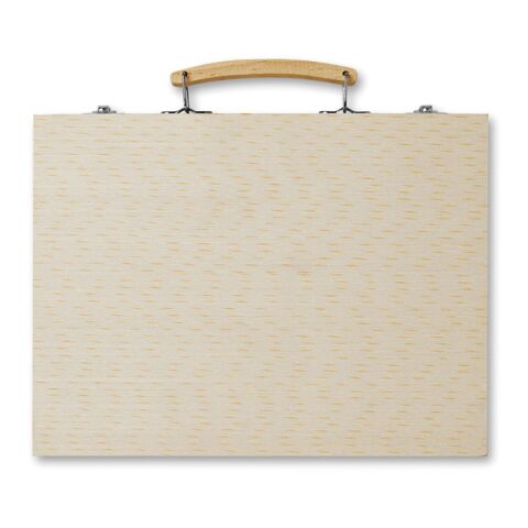 Malkoffer holzfarben | ohne Werbeanbringung | Nicht verfügbar | Nicht verfügbar | Nicht verfügbar