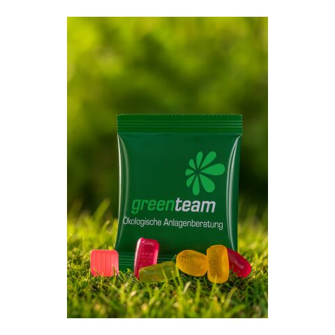Minitüte 15 g Trolli Fruchtgummi Standardformen weiß | ohne Werbeanbringung | Fahrrad | Recyclingfähiges Papier